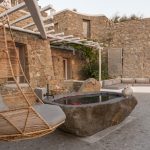 Jacuzzi in the outdoor deck