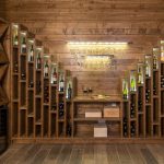 Wine cellar with a large wine collection