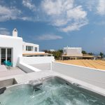 jacuzzi in the private veranda