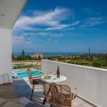 Private balcony with beautiful view of Psiloritis mountain