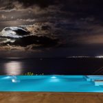 Night view at Octo seafront property