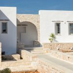 Stonework and white walls