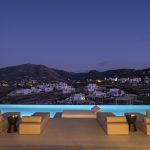 Pool view to Paros