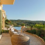 View of the Ionian Sea from the master bedroom