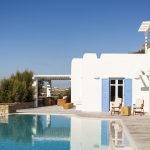 pool and villa peanut in Mykonos