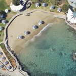 Private Beach of villa minoan in Elounda Crete
