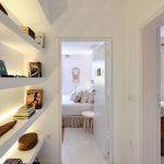 Walk-in closet in the master bedroom