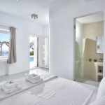 Double bedroom with sea view