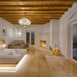 Night lightening in the Master bedroom and large private balcony