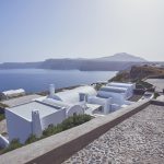 View from the villa Edge in Santorini