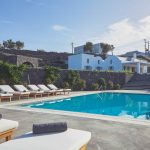 vast platform veranda and pool at villa Edge