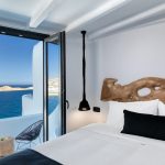 wake up in the double bedroom with sea view