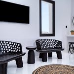 luxury interior design at villa Dorus in Mykonos