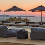 Relax by the pool watching the sunset at villa Moni