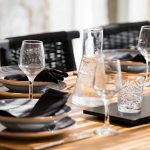 Luxury Cutlery in the outdoor table