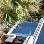 Private pool at villa Ammos in Elounda Crete