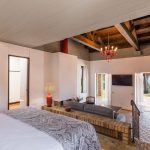 master suite with living area at villa Ionian
