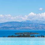 Unobstructed Sea view from the pool villa in Corfu