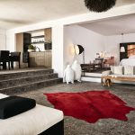 Open-plan area in the luxury 4 bedroom Villa in Mykonos
