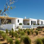 bushes around villa Faragas in Paros