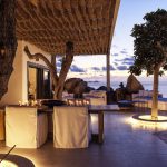 night lighting of the luxury villa Escape