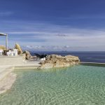 main pool at villa Escape in Mykonos