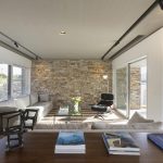 living room with contemporary design