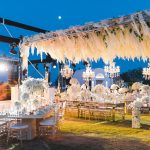 Wedding Party at Queen Estate in Mykonos island