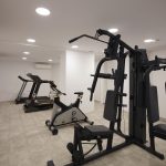 Private gym of villa Wave