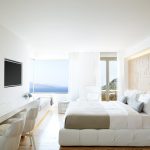 luxury en-suite bedrooms with sea views in Crete