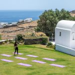 Yoga session with endless sea view at Queen Estate