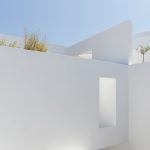 Cycladic Exterior Architecture at Villa Eden in Santorini