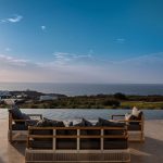 Views from the Pool deck at Villa Edem in Oia Santorini