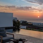 Gaze at the sunset from the Andronis 4 Bedroom Villa