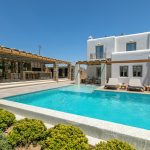 Pool and villa Melon I in Mykonos island